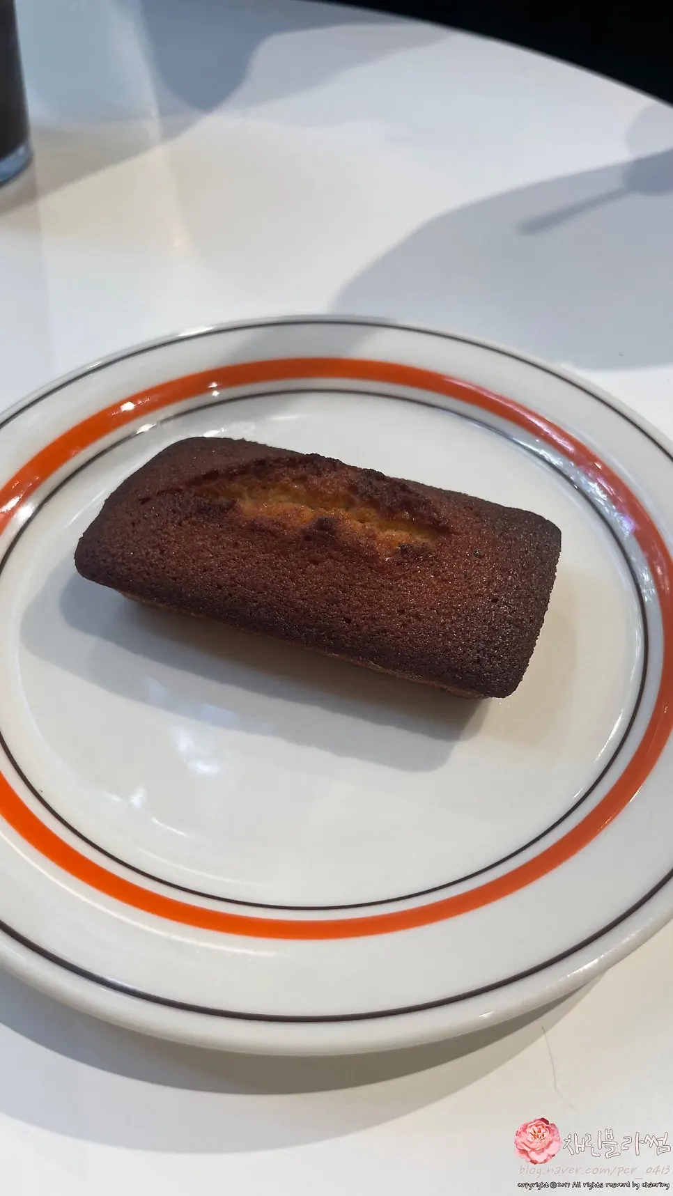 A single plain financier