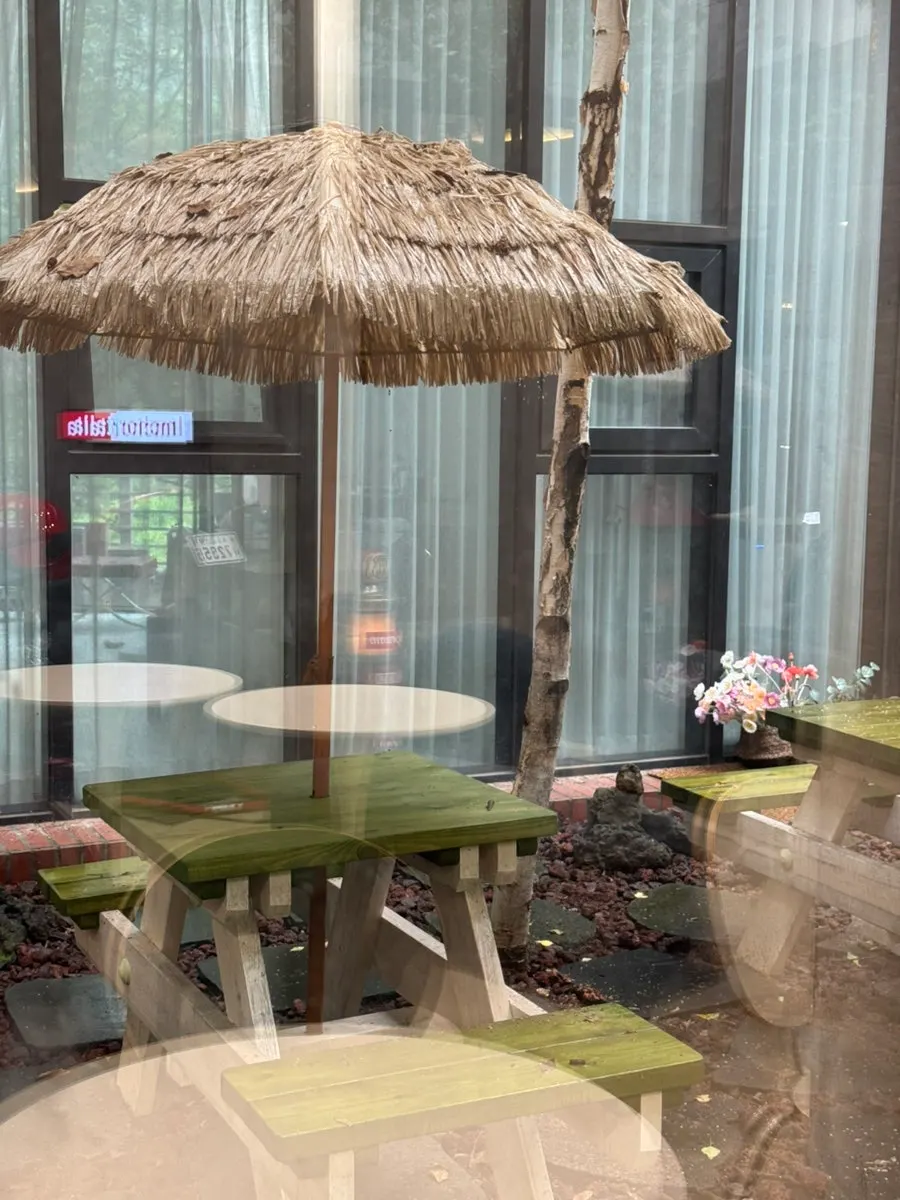 Outdoor space at Cafe Imchori