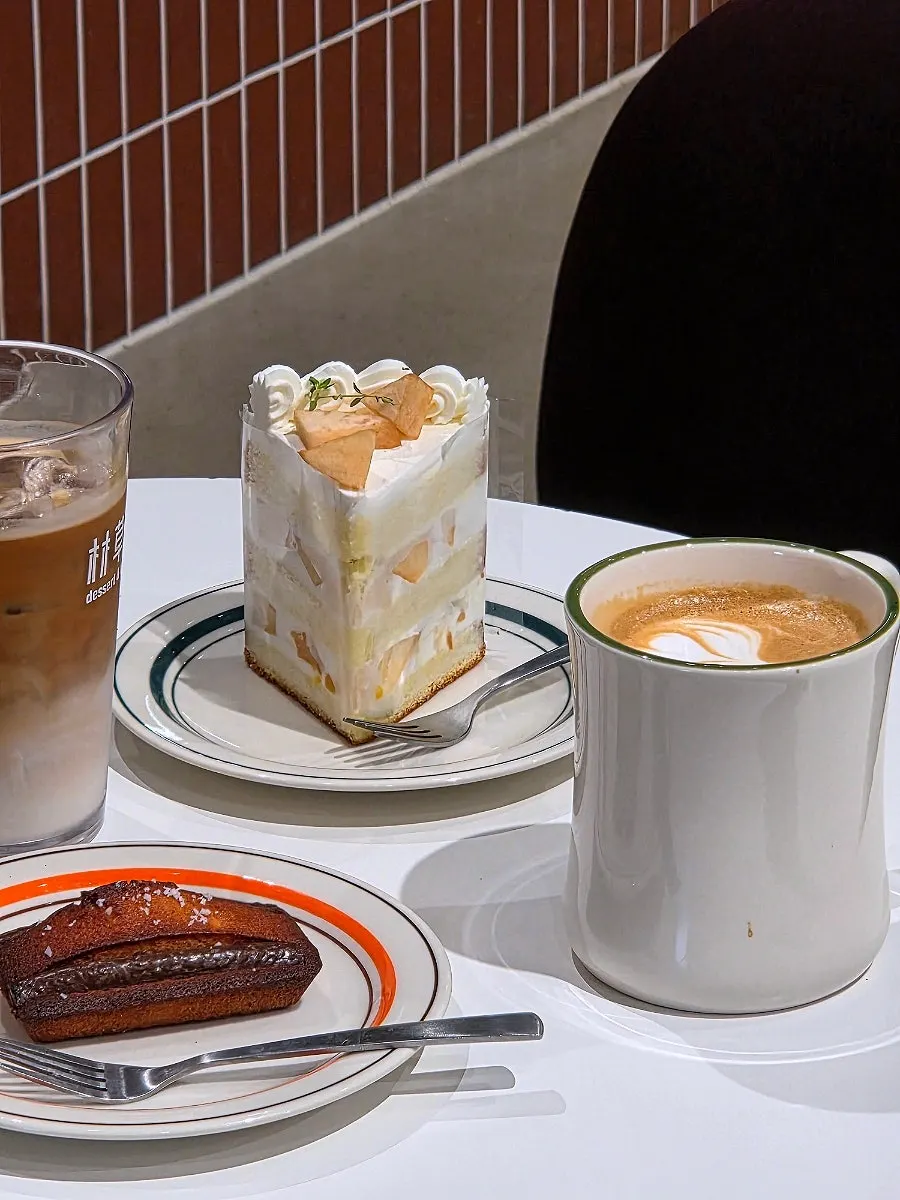 Hot café latte