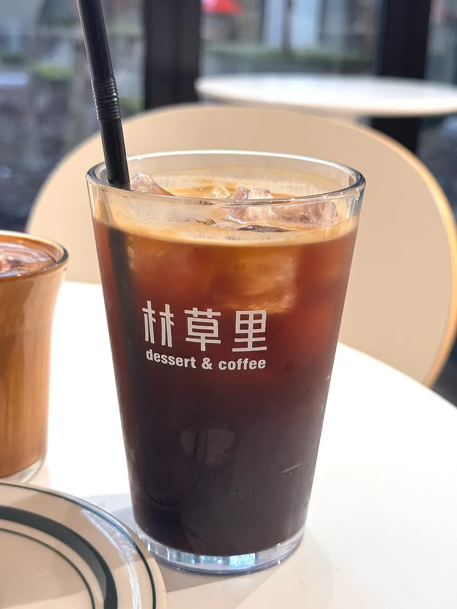 Iced americano at Cafe Imchori