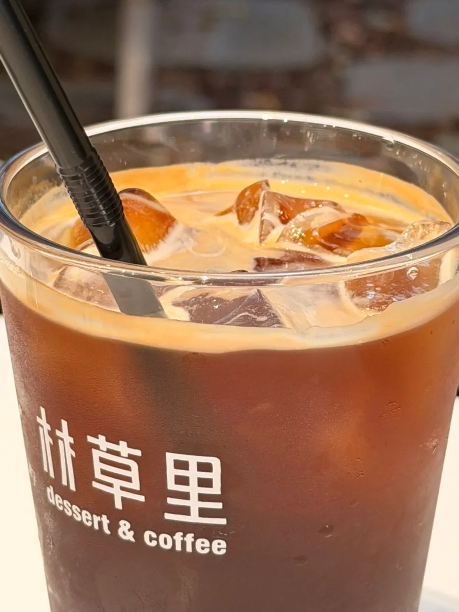Iced americano at Cafe Imchori
