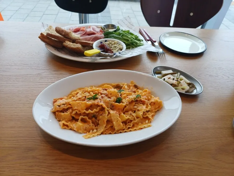 주문한 브런치 메뉴 구성