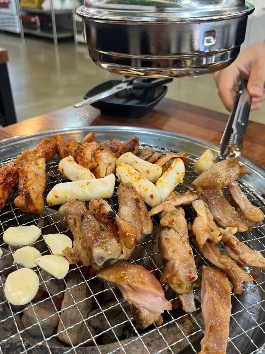 후식으로 주문한 물막국수