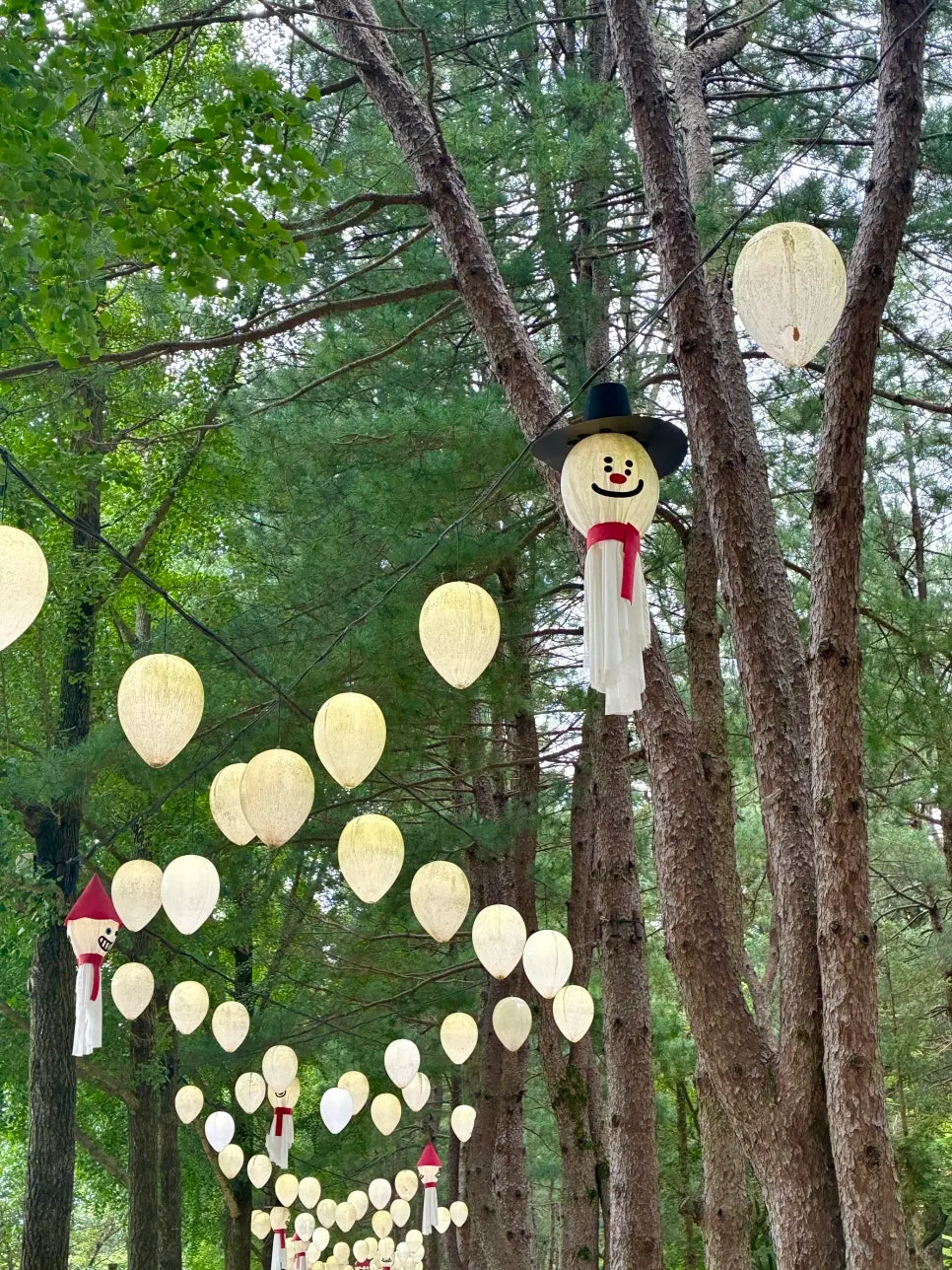 Nami Island, famous as a Winter Sonata filming location