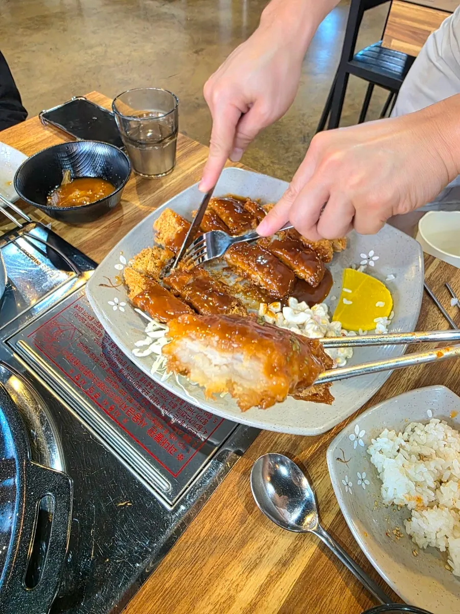 가족 외식으로 즐긴 쭈꾸미 한상