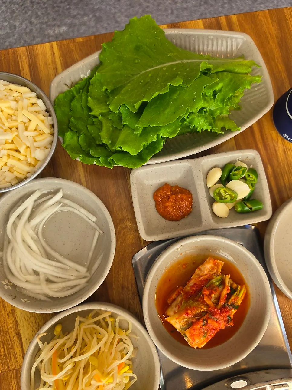 Side dishes made with home-grown ingredients