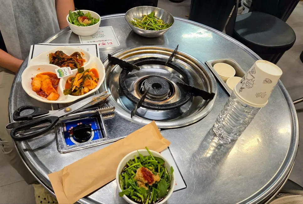 Sauce served alongside the gopchang