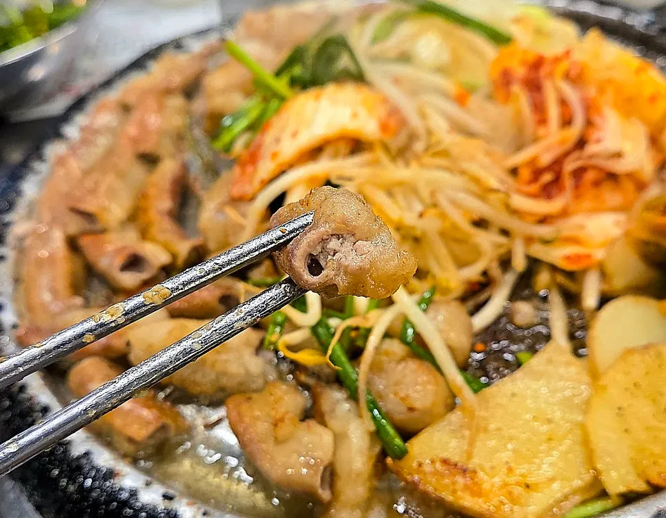 Pieces of cut gopchang
