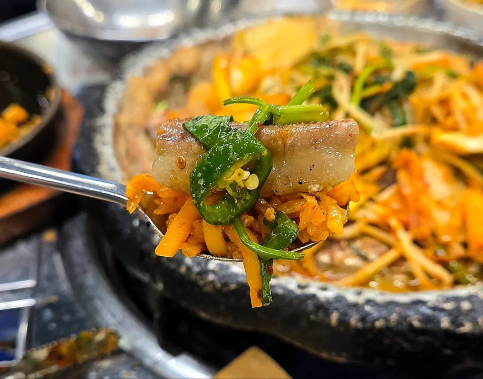 Additional order of grilled beef gopchang