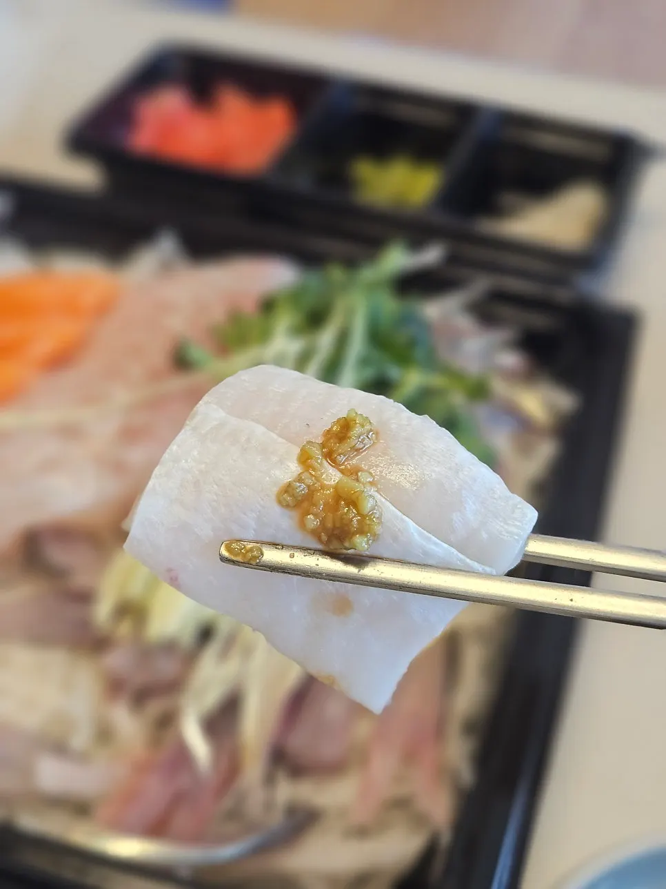 감칠맛과 식감이 좋았던 광어