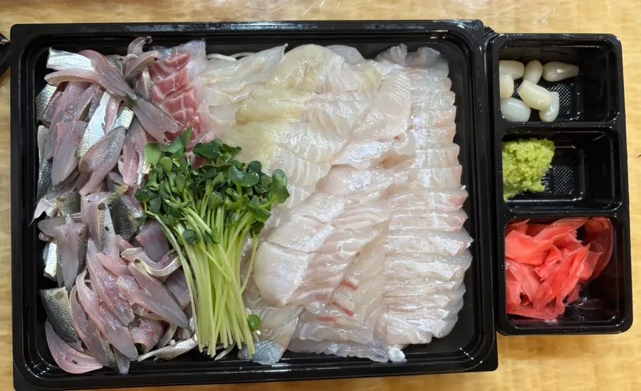 Jeongwangchamhoe package opened at home