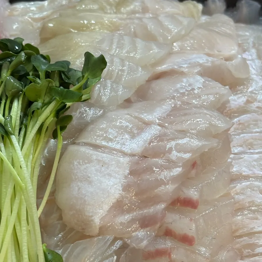 Jeongwangchamhoe assorted sashimi platter