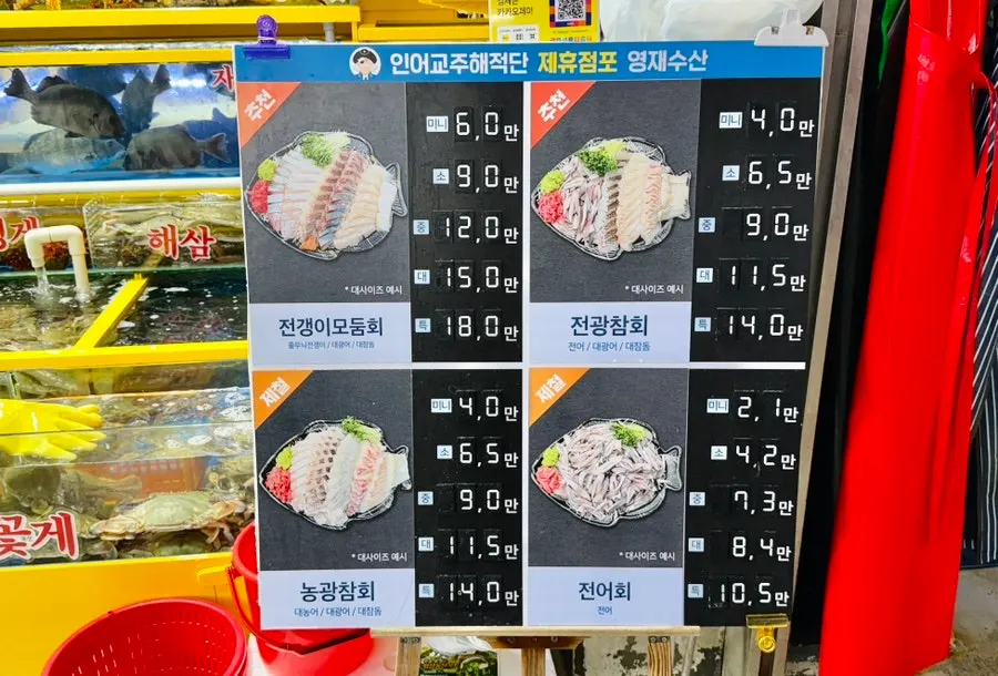 Guide to the medium jeon-gwang-cham-hoe combo