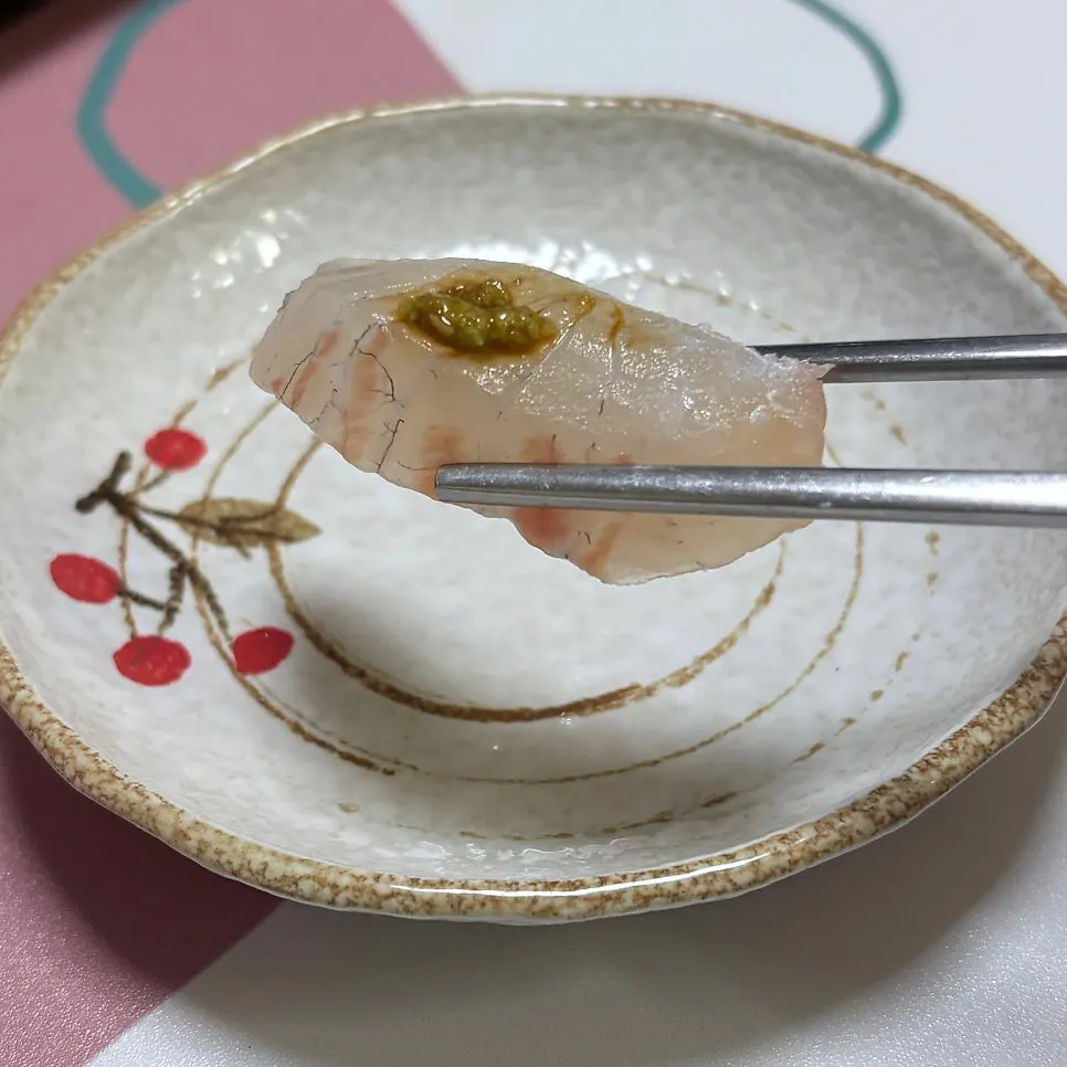 Four types of sauces including wasabi and chogochujang