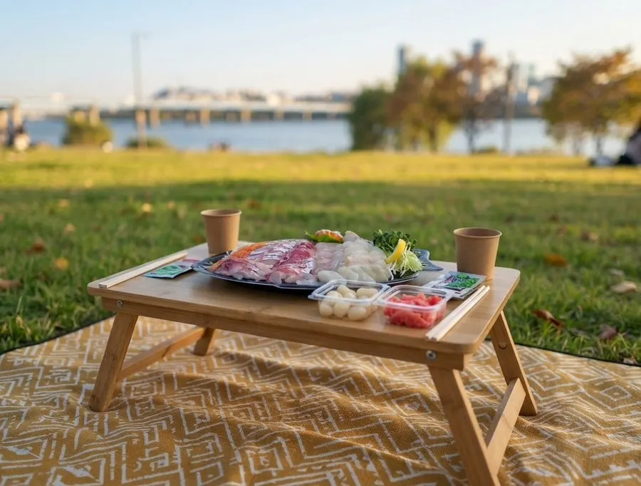 Guide to recommended Han River picnic spots for a sashimi picnic