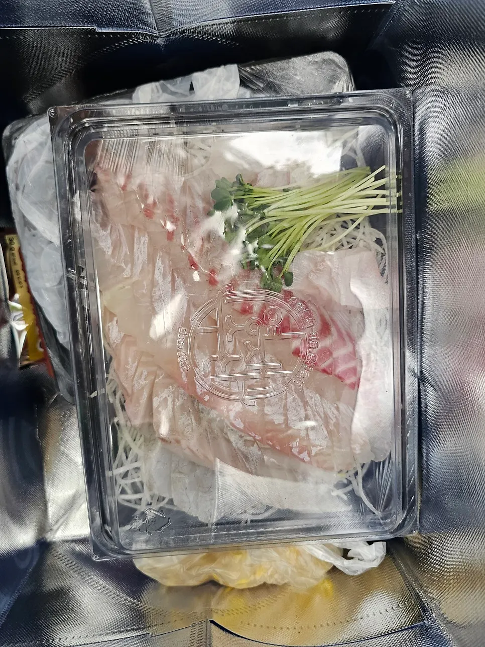 Takeout order being prepared at Yeongjae Susan