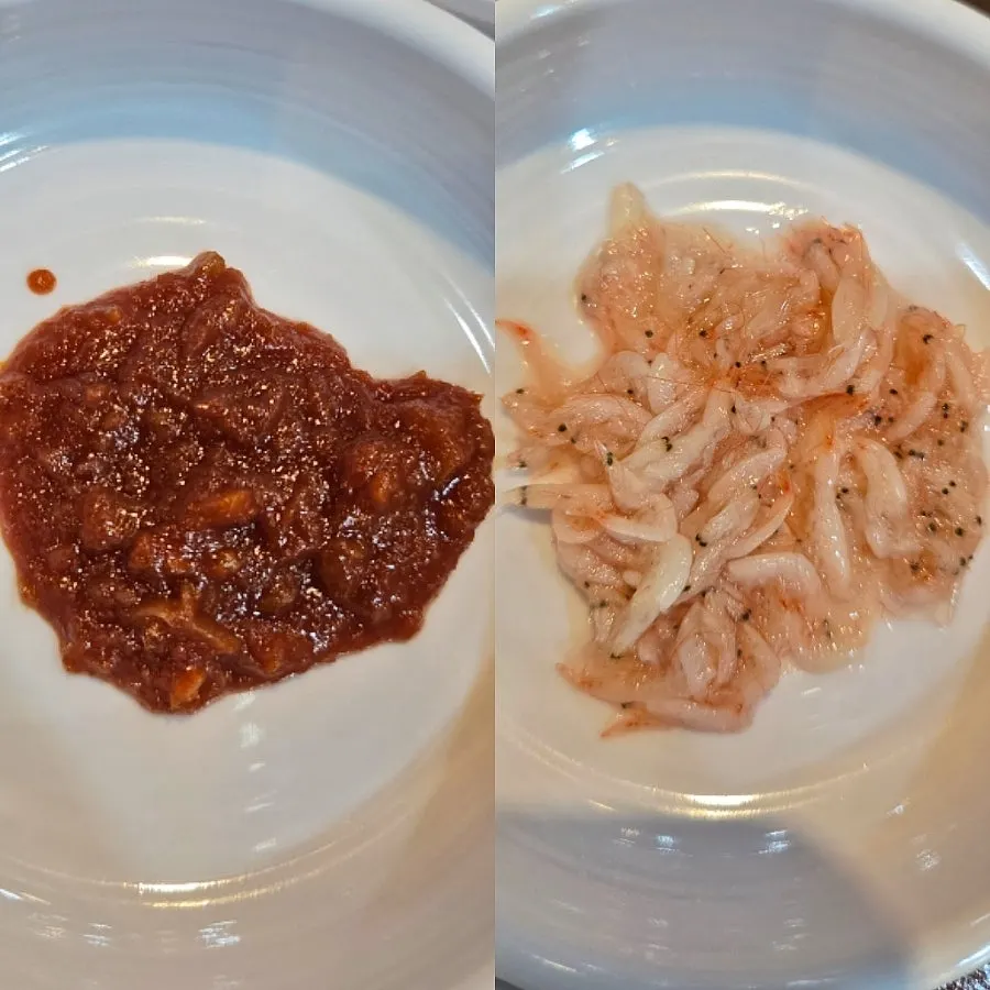 닭칼국수와 함께 먹는 미니수육