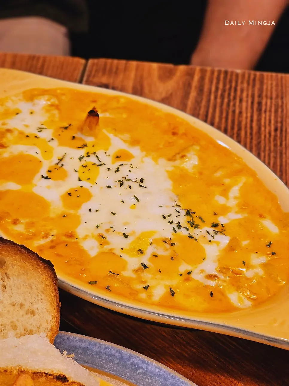 Cheese stretching from the toowoomba doria