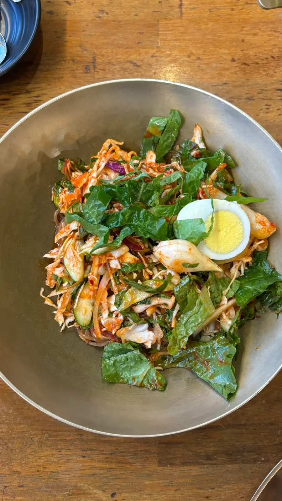 야채가 넉넉한 막국수