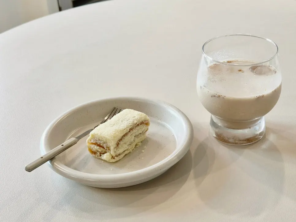 창억떡과 함께 먹는 인절미두유