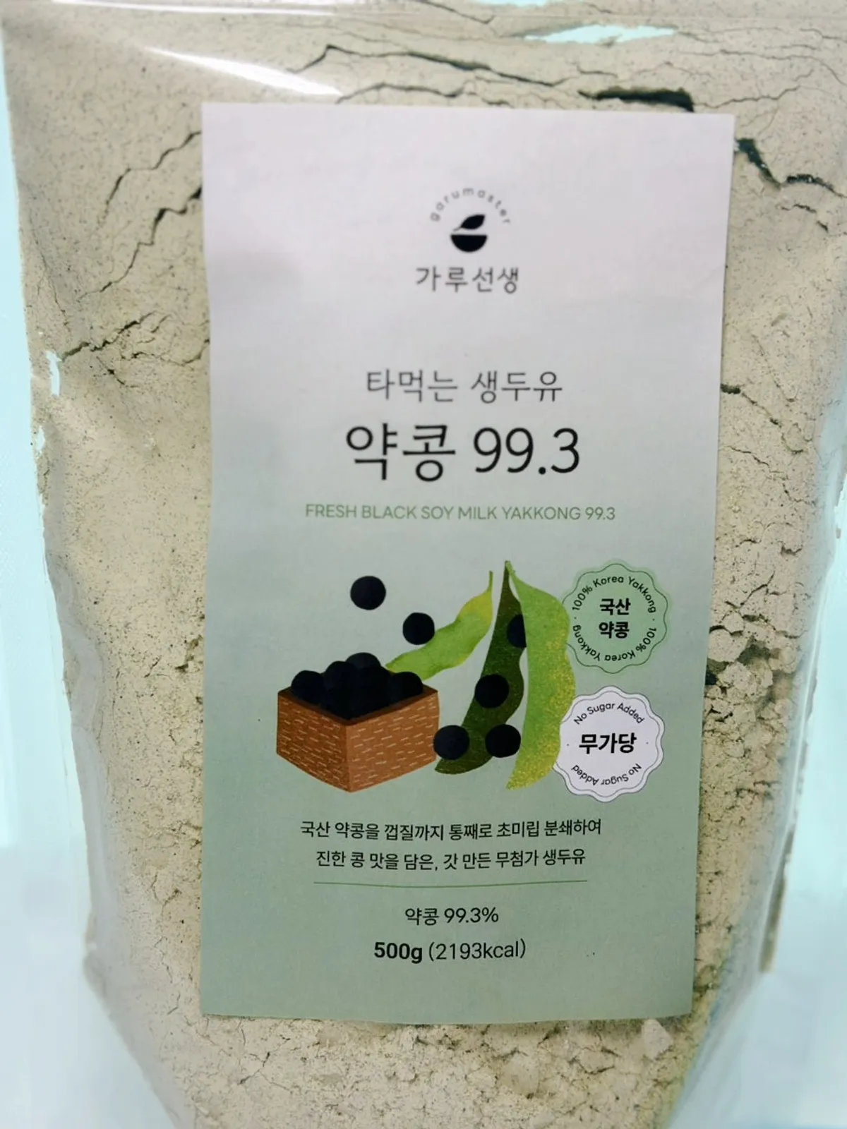 Garu Seonsaeng Instant Raw Soy Milk Yakkong 99.3 product package