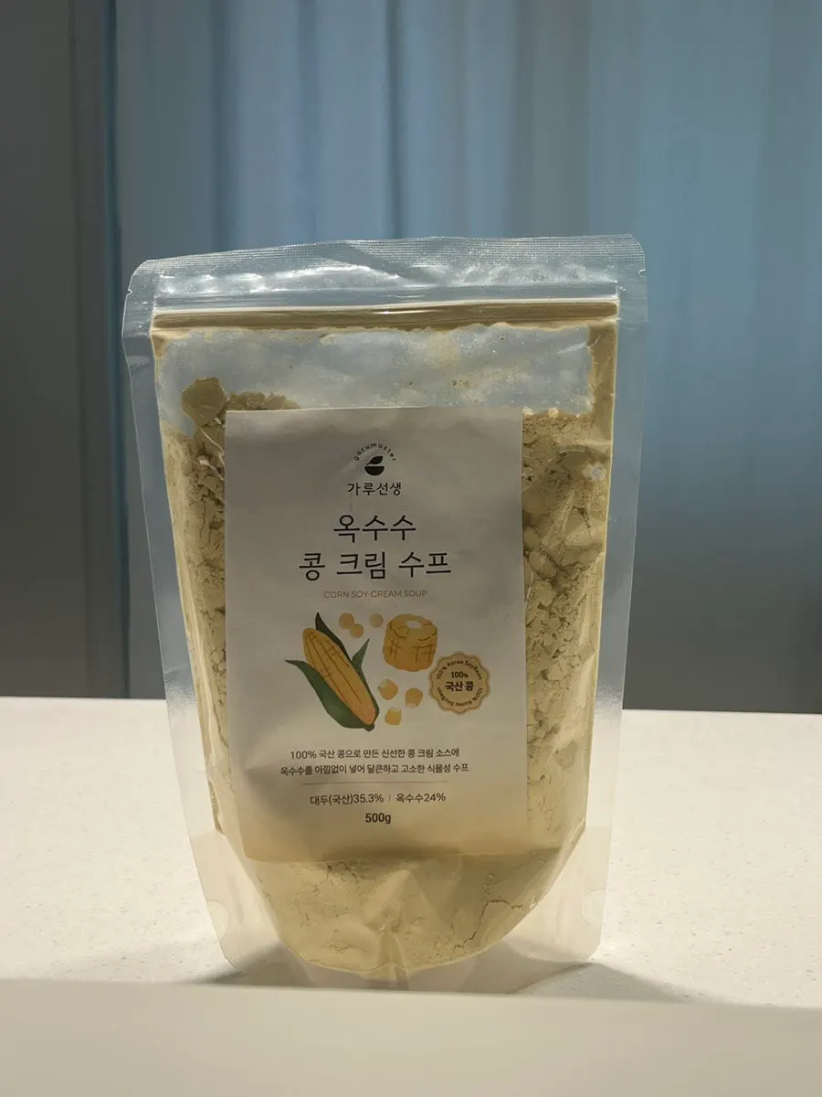 Corn bean cream soup package instructions