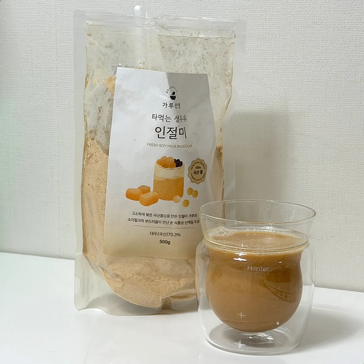 Main image of Garuseonsaeng Injeolmi Soy Milk