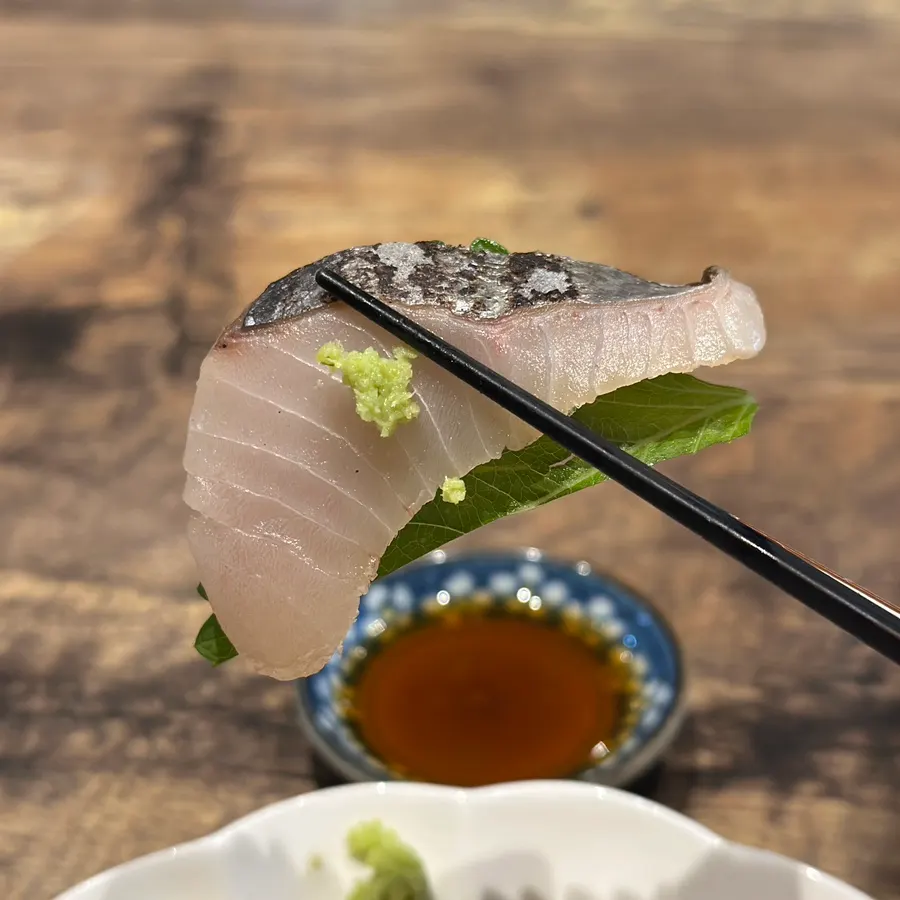 Five kinds of aged assorted sashimi
