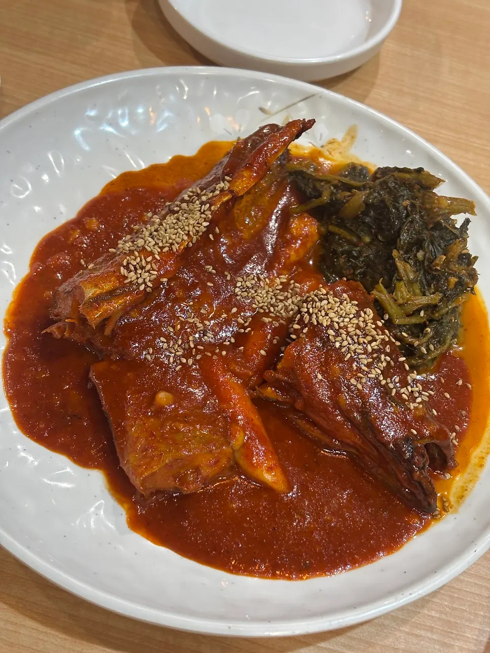 크기가 실한 명태 조림
