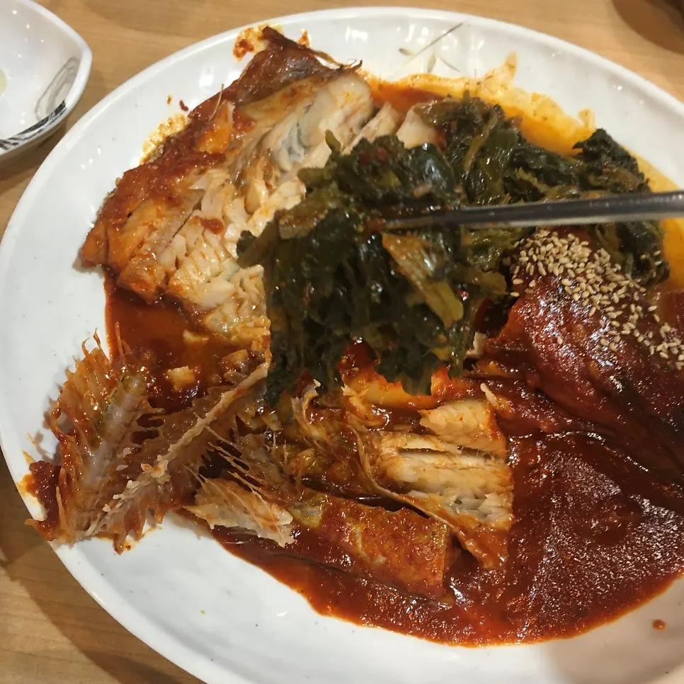 발라낸 명태 생선살