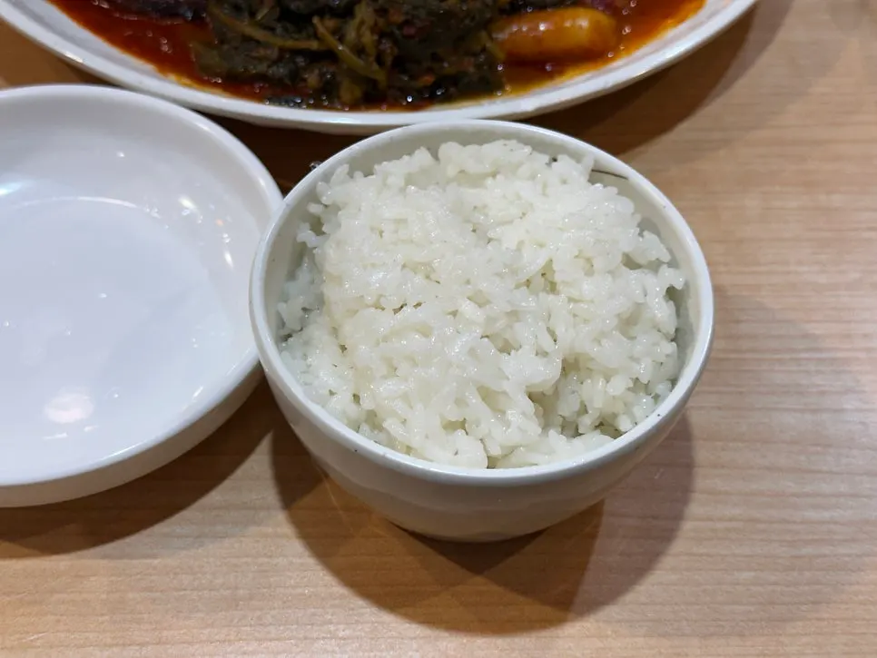 A generously sized bowl of rice