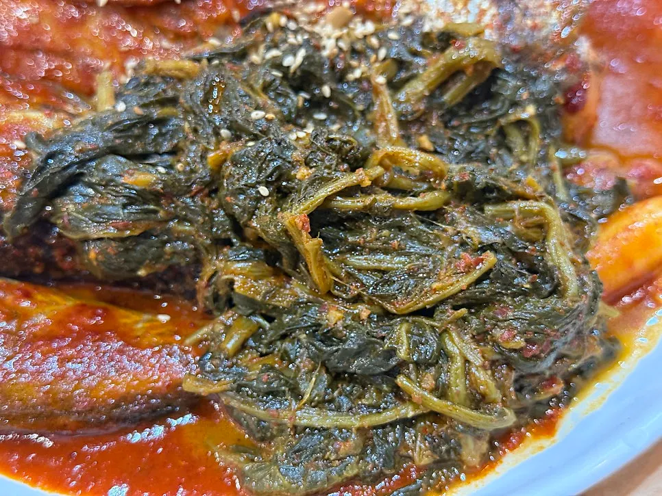 Pot of braised pollock with rich sauce