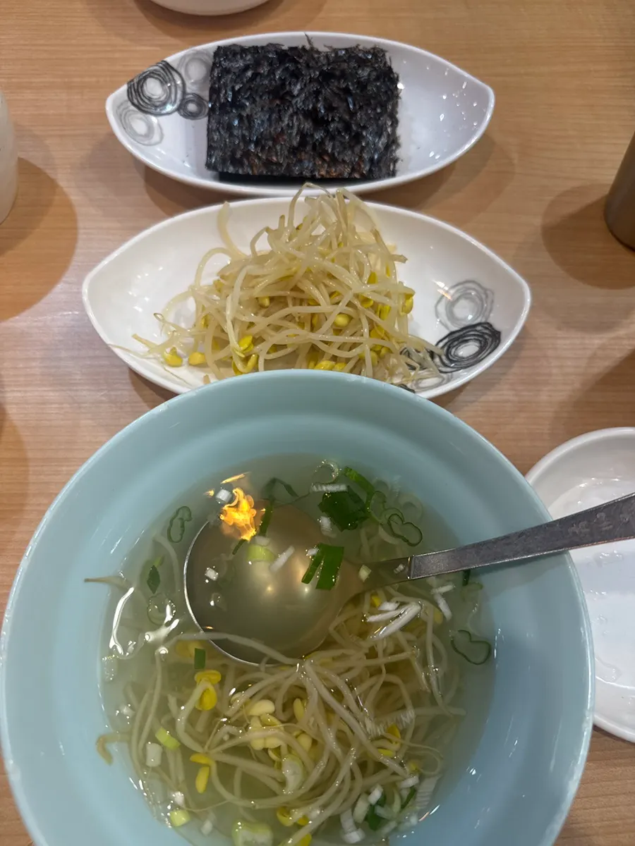 명태찜 기본 상차림 구성