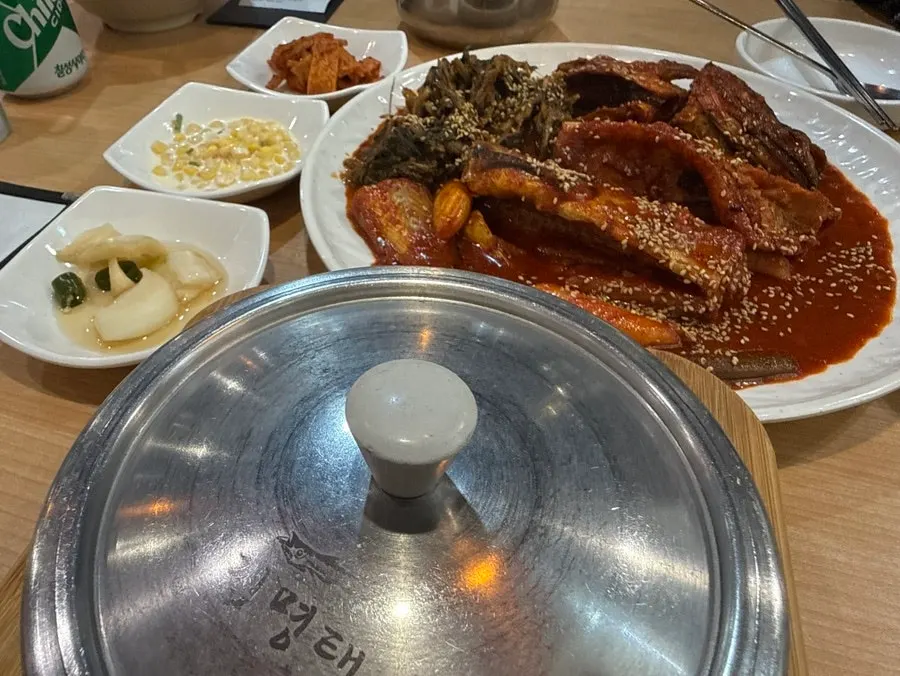 2인분으로 주문한 시래기명태조림