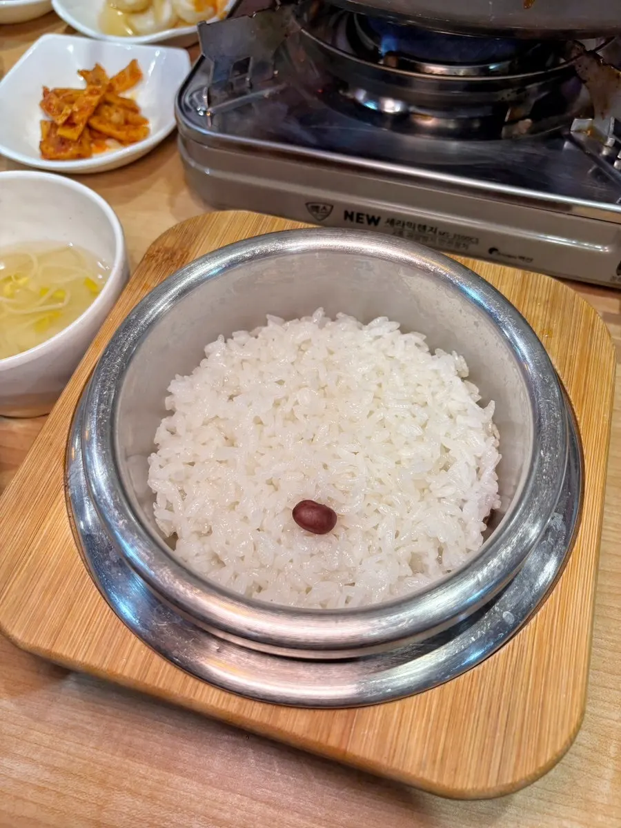 갓 지은 솥밥