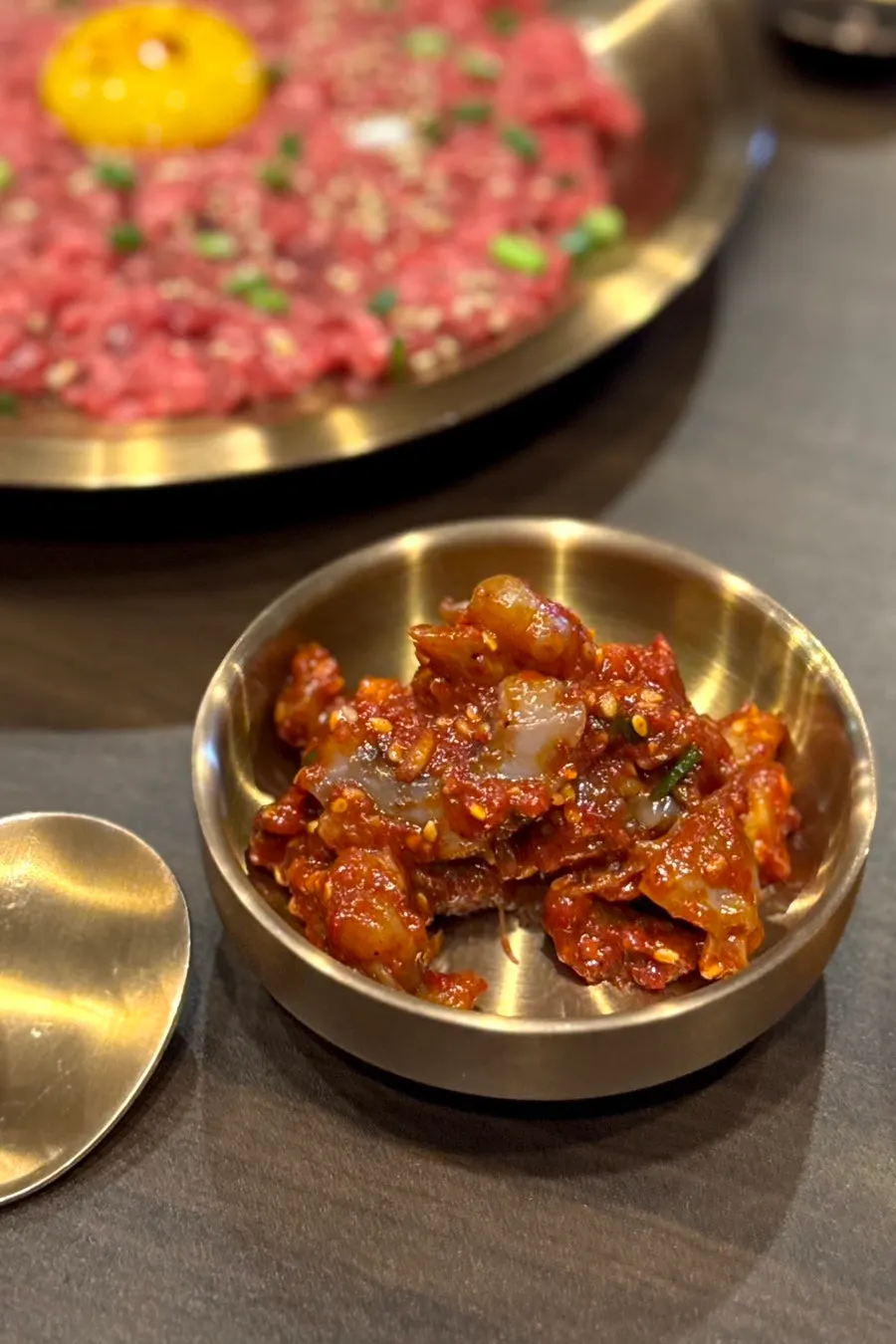 Inside Yukhwang, a Korean restaurant in Gasan Digital Complex