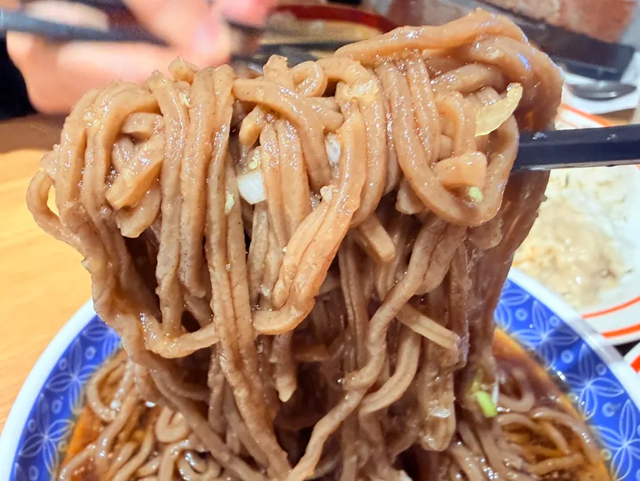 Generous portion of cold buckwheat soba