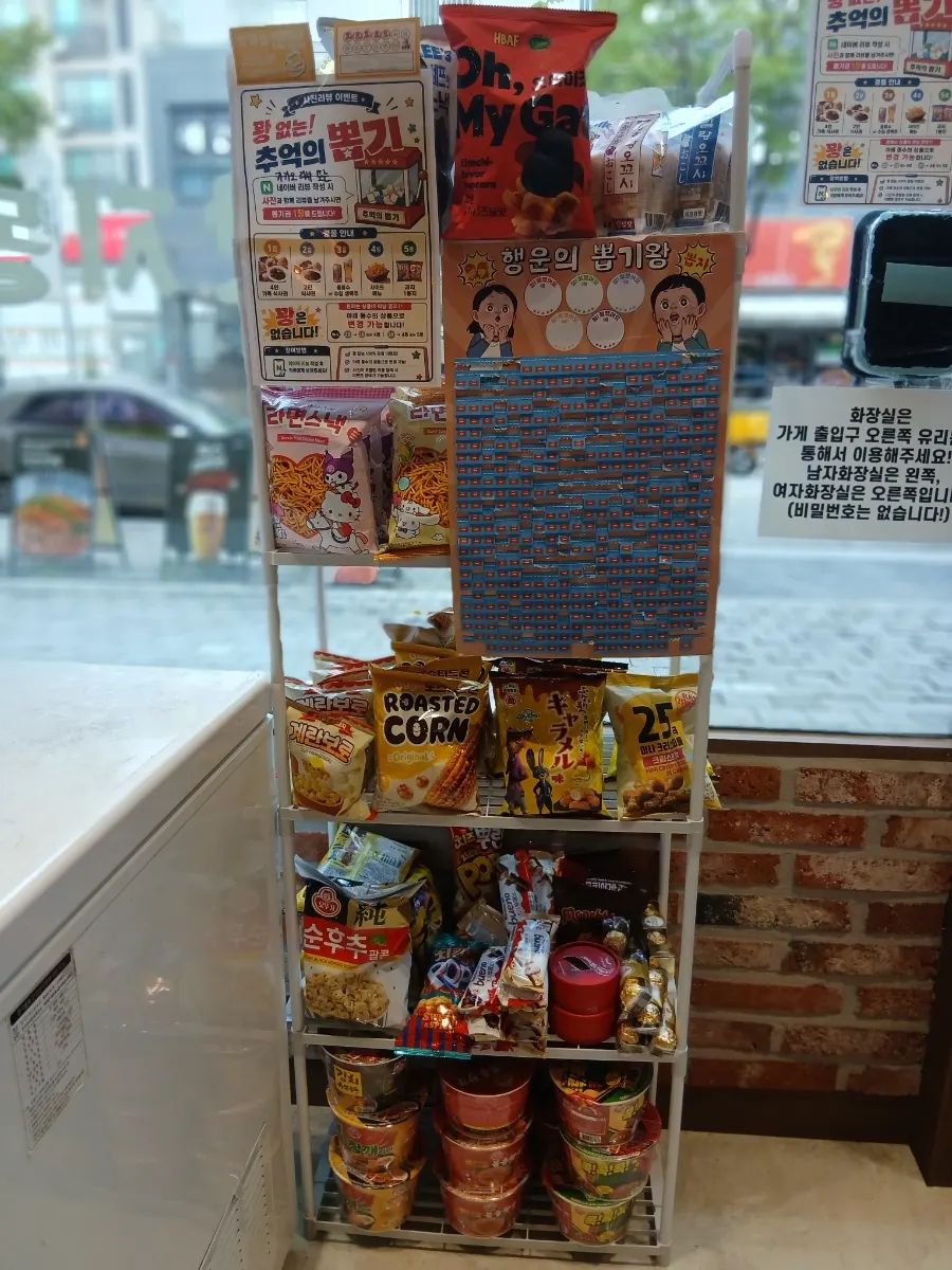 Notice board at Gatjidong Noeun Branch