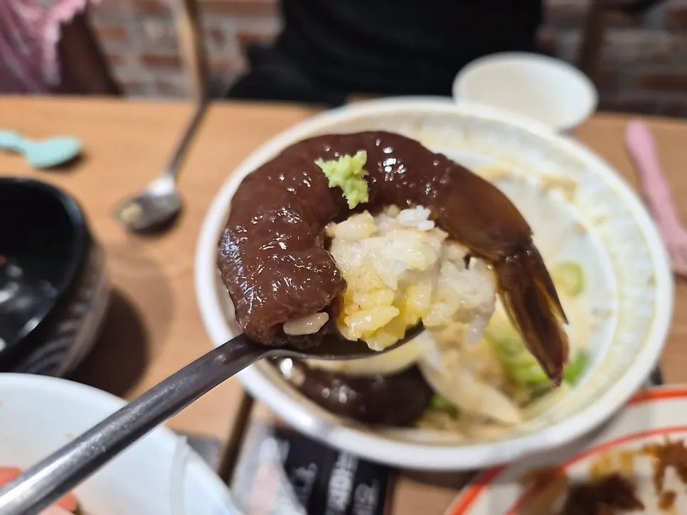 순살 간장 새우장 덮밥