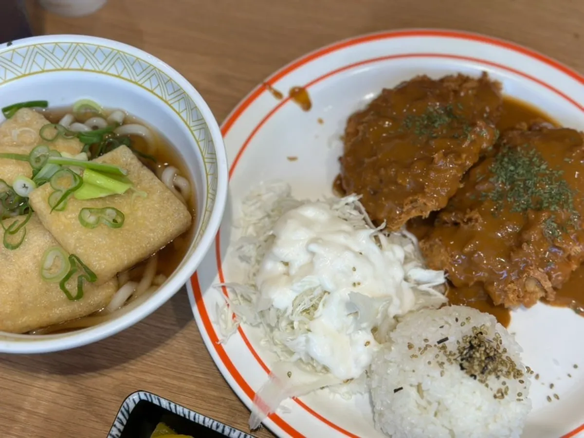 Old-style pork cutlet set at Gatjidong Noeun Branch
