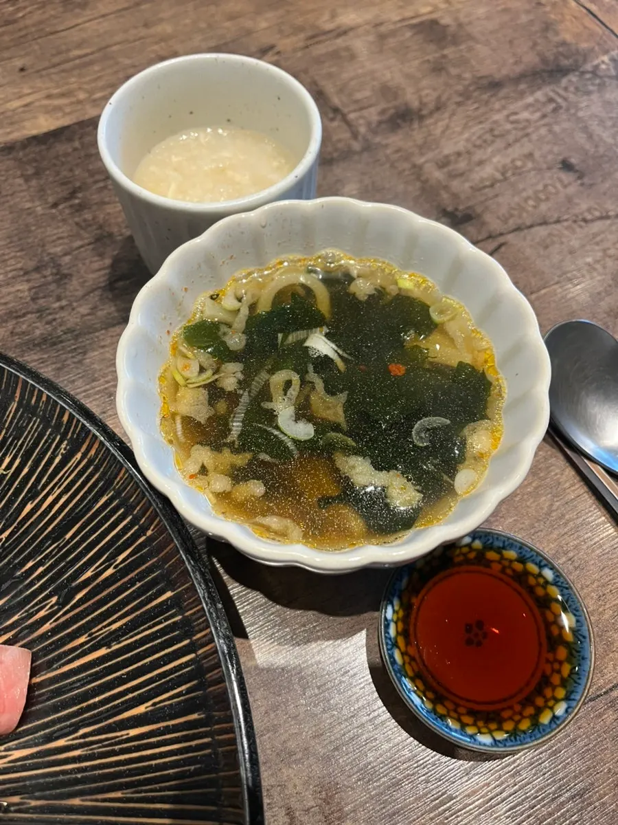 Udon served with the Gapposo Special