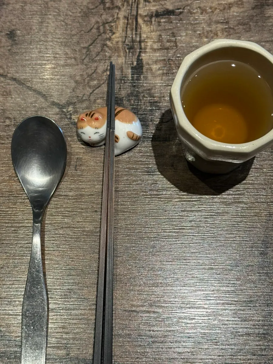 고양이 모양 젓가락 받침대