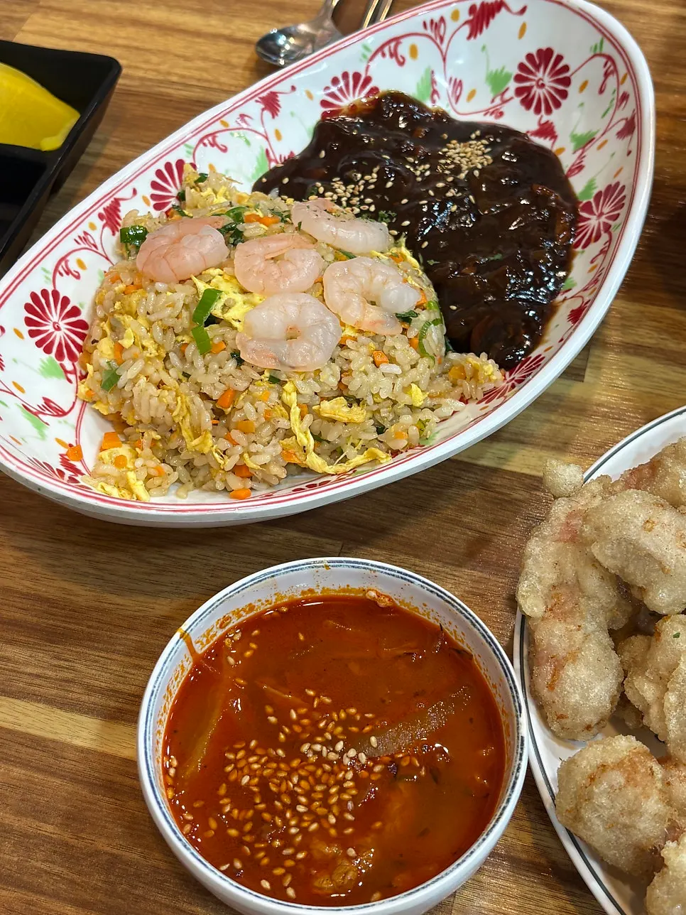 당면과 숙주가 들어간 짬뽕밥