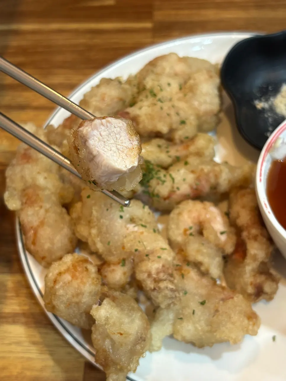 고기가 두툼한 탕수육