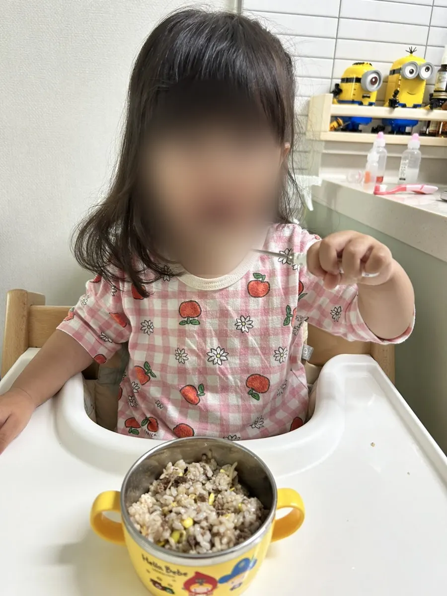 朝食に混ぜる液状サプリ
