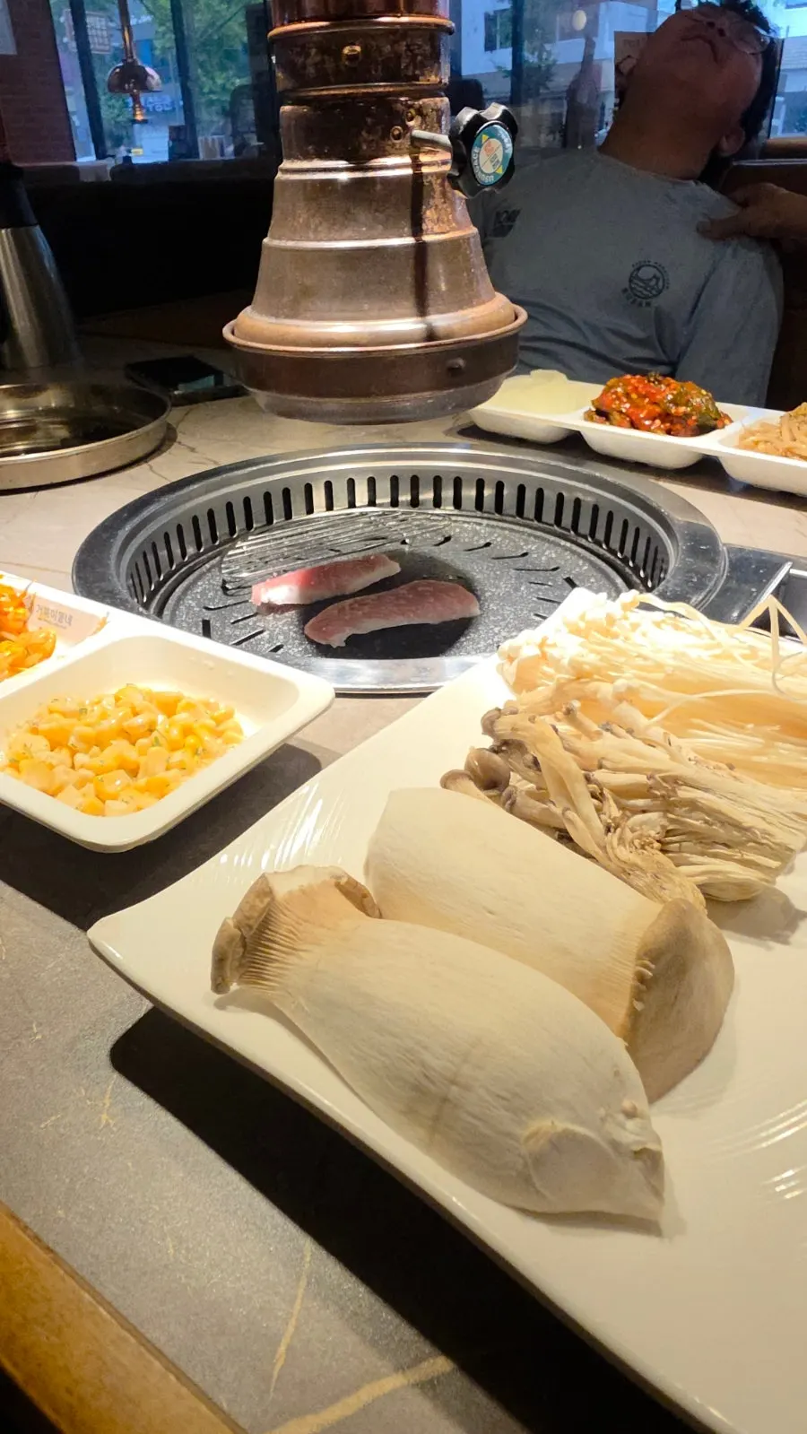 Special salt, ssamjang and other dipping condiments