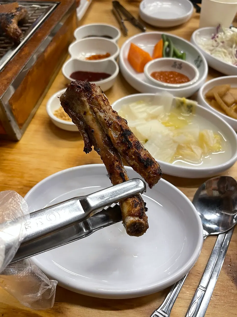 Sweet and savory seasoned jjokgalbi