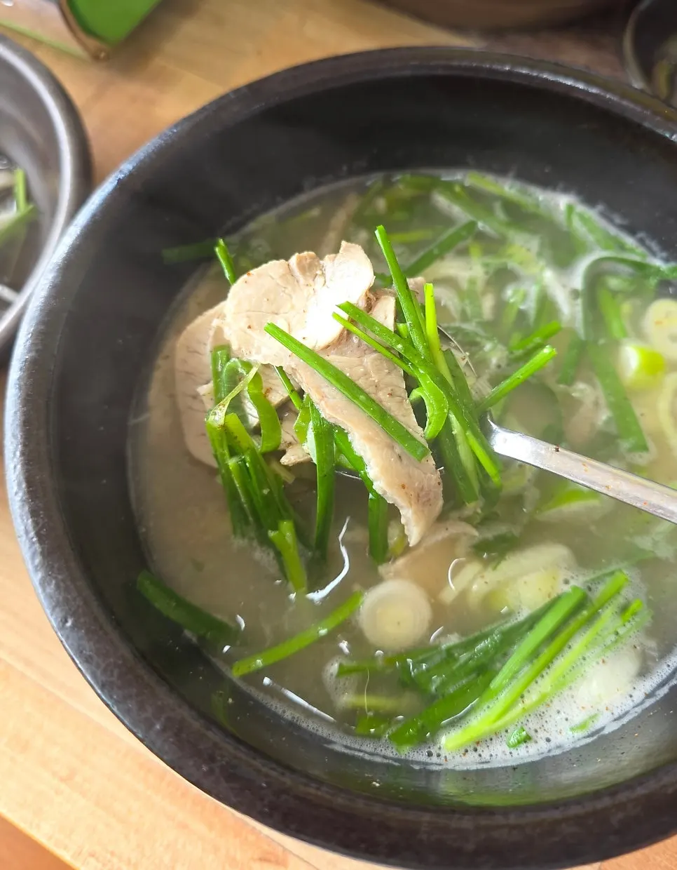 Close-up of tender suyuk