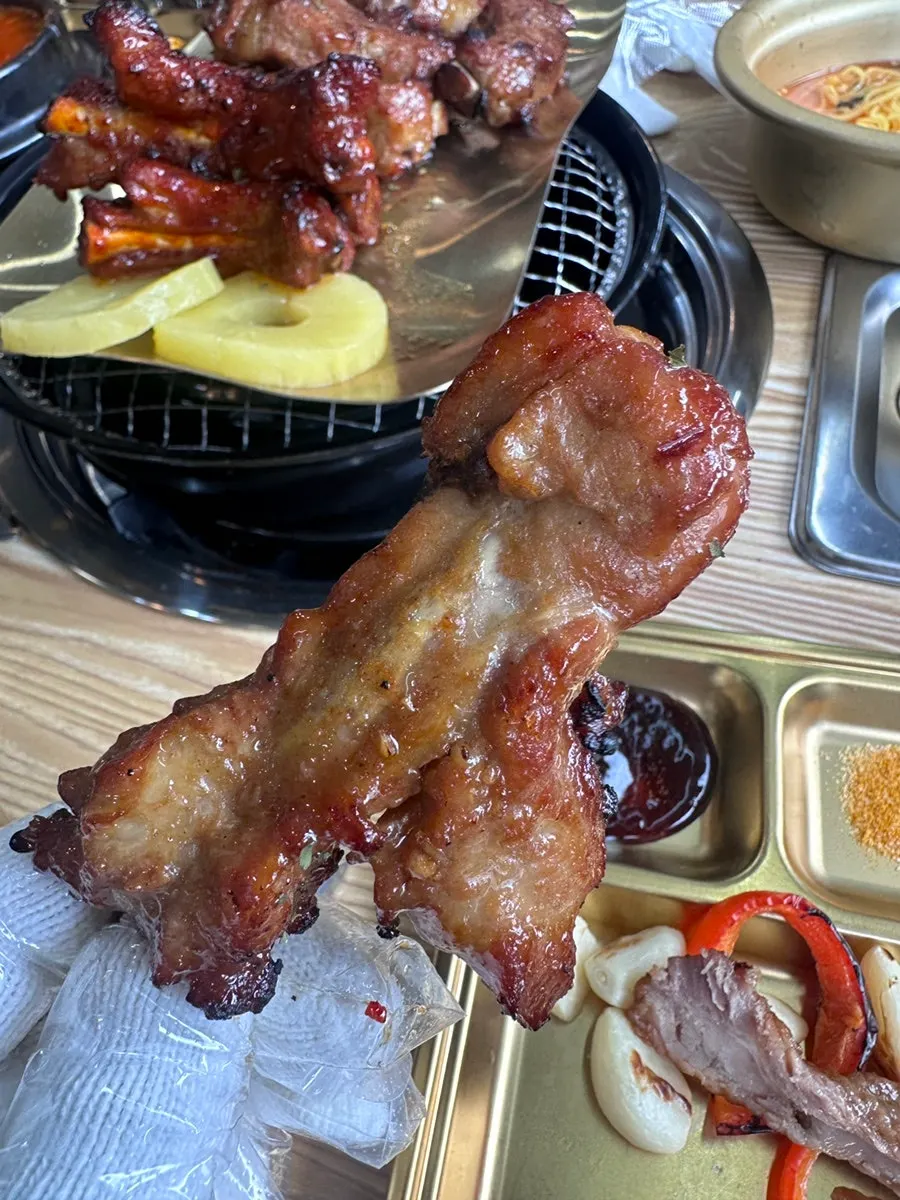 순두부찌개 밑반찬 구성