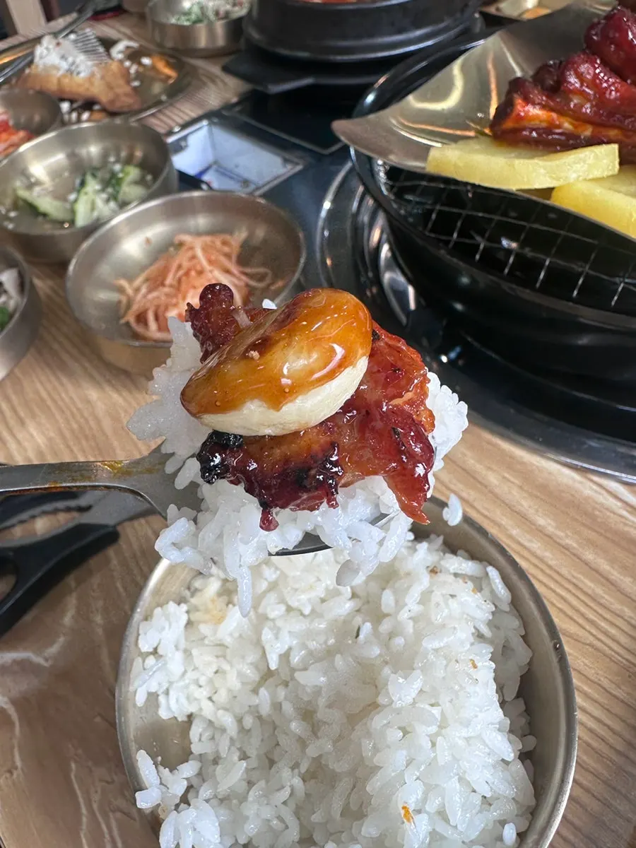 매운맛 등갈비구이